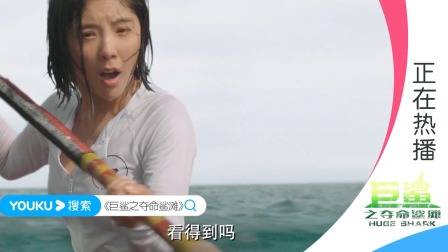 美女假日冲浪遇巨鲨,搏命反击大逃杀